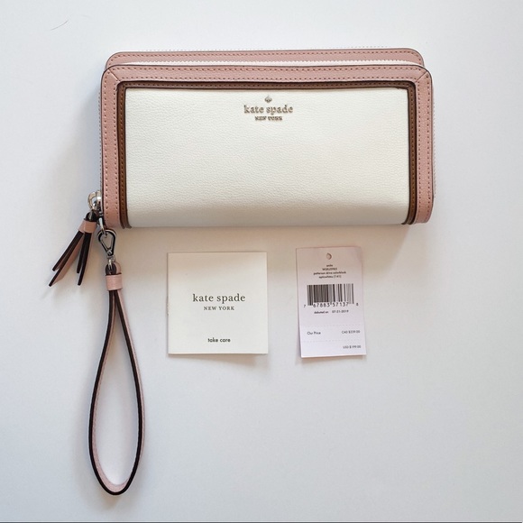 kate spade Handbags - NWT KATE SPADE ANITA WRISTLET BAG WALLET